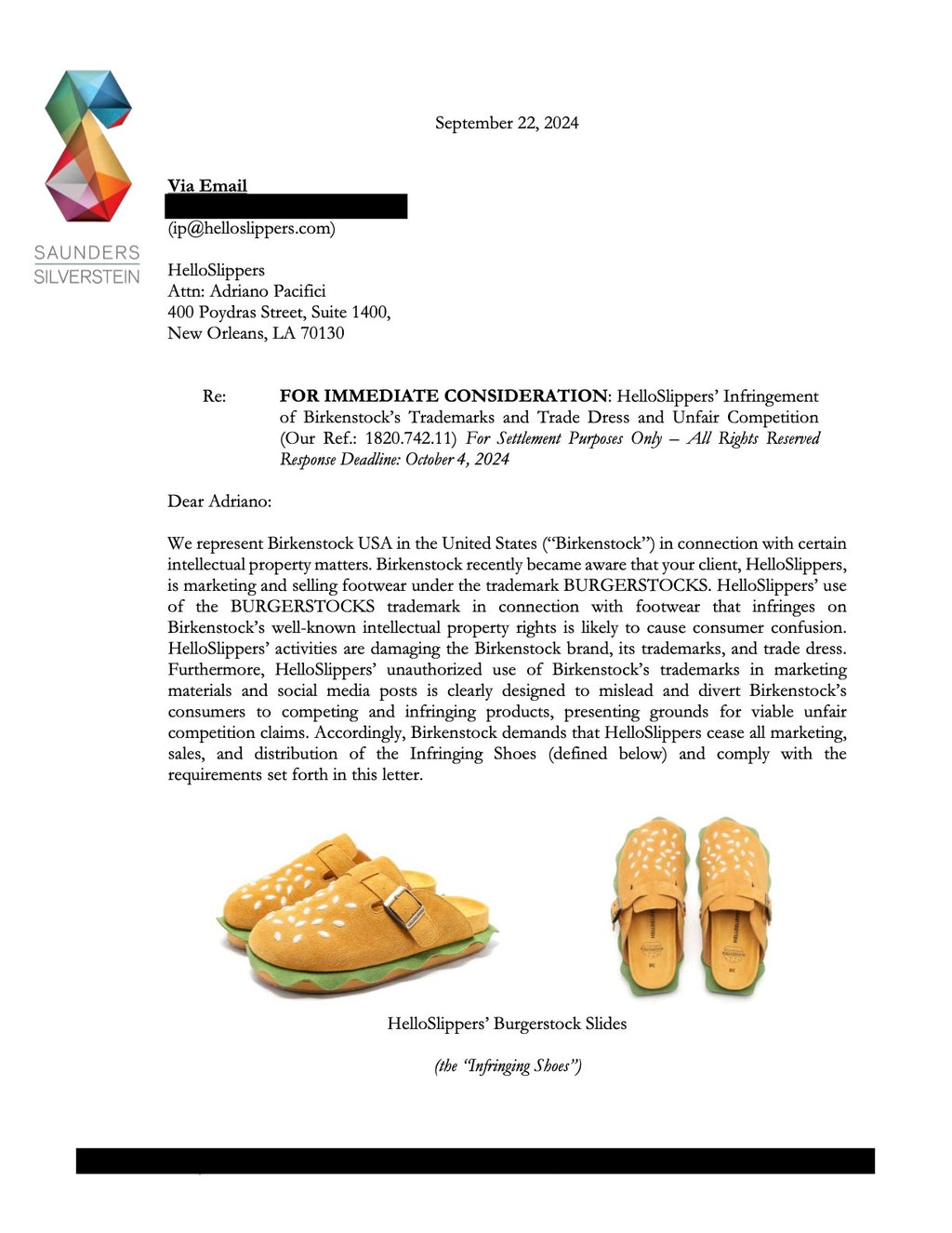 No Puedes Usar el Nombre 'Burgerstock', Dice Birkenstock