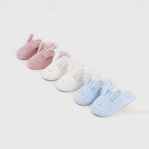 Bunny Ears Plush Warm Slippers