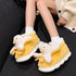 Whimsical Duck Plush Winter Slippers