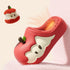 Apple Core Plush Clogs