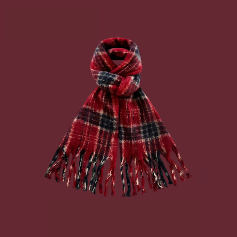 Rainbow Mohair Scarf