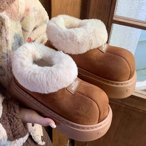 Chunky Puffy Warm Snow Boots