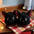 Plaid Ear Kitten House Slippers