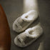 Cozy Woven Fleece Lounge Slippers