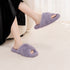 Twist Plush Cross-Band Slippers