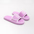 Chunky Terry Cloth Platform Slides