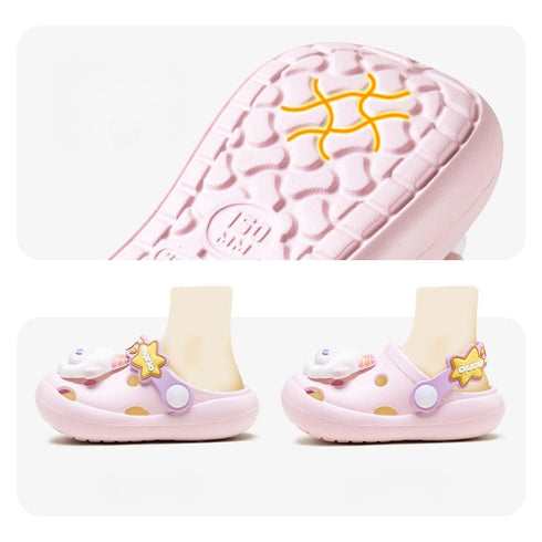 Playful 3D Cartoon Animal Clogs