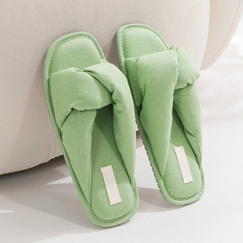 Plush Cross-Knot Indoor Slides