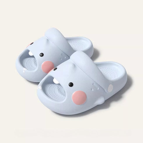 Chomping Shark Face Toddler Clogs