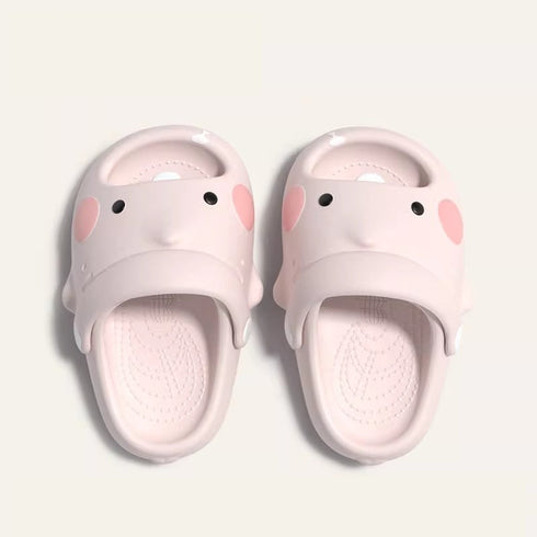 Chomping Shark Face Toddler Clogs