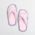 Plush Zigzag Trim Home Slides