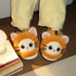 Fruit Kitty Plush House Slippers