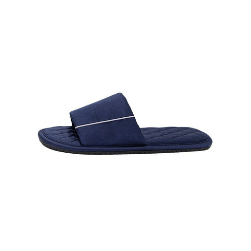 Satin Band Quilted Comfort Slides