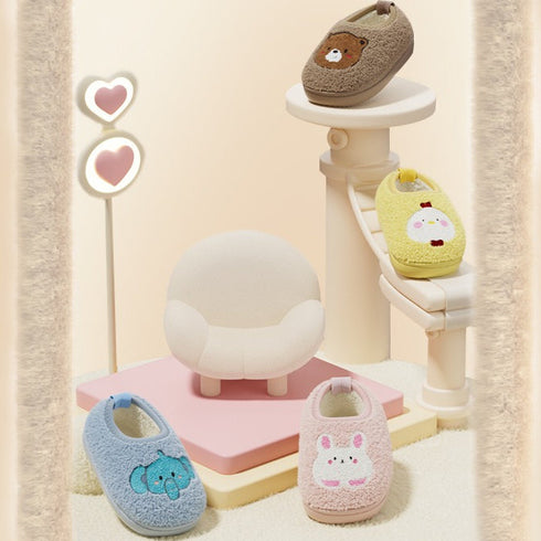 Bunny Patch Cozy Kids Slippers