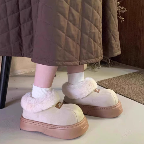 Chunky Puffy Warm Snow Boots