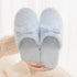 Whisper-Soft Bow Home Slippers