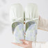 Silky Bow Pointed Home Slippers