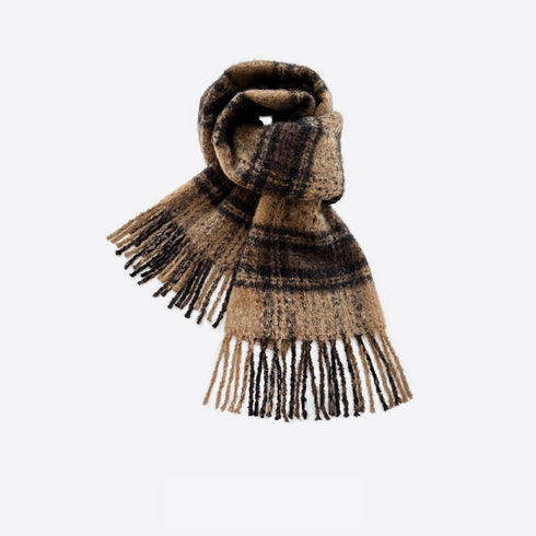 Rainbow Mohair Scarf