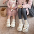 Cat Ear Waterproof Plush Slippers