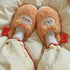 Fried Shrimp Tempura Plush Slippers
