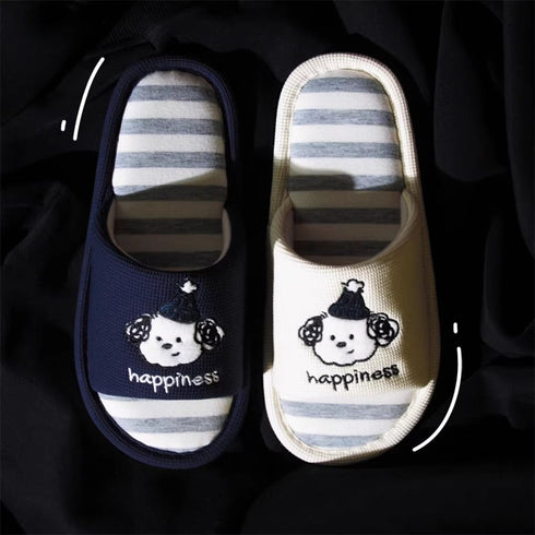 Pup Patch Stripe Slides