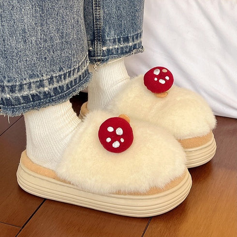 Mushroom Slippers