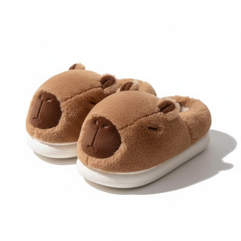 Capybara Plush Snout Home Slippers