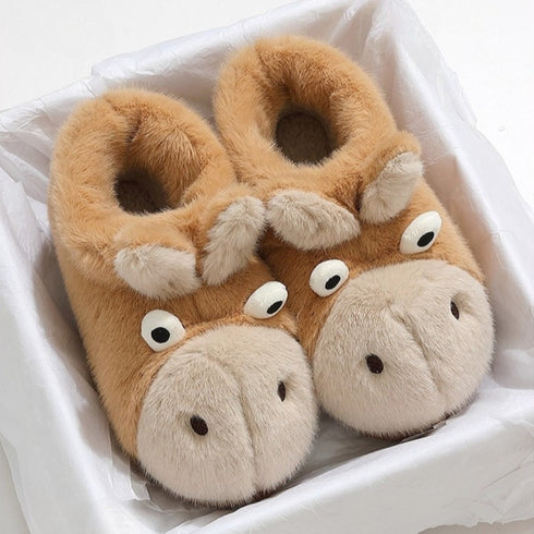 Perky-Eared Donkey Slippers