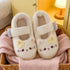 Velcro Kitty Mary Jane slippers