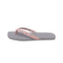 Grommet Detail Canvas Beach Flip Flops