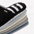Fuzzy Striped Soft Home Slides