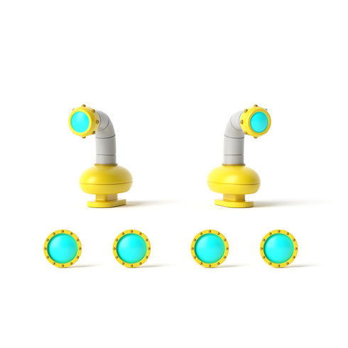 Pinne e Occhi Sottomarina per Sharkicks Pro