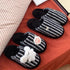 Striped Bunny Paw Lounge slippers