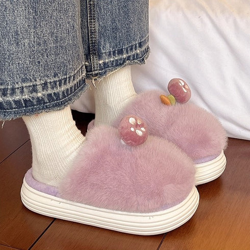 Mushroom Slippers