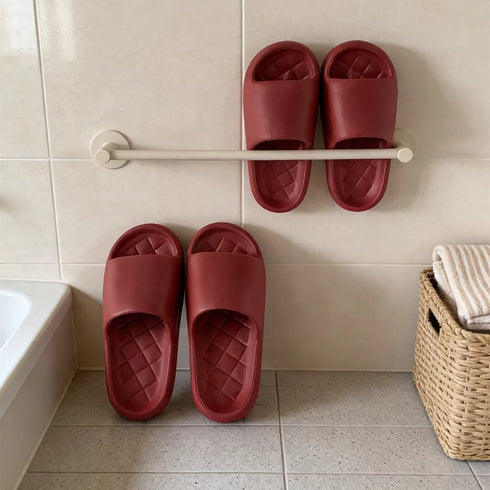 Waffle Texture Soft Cloud Slides