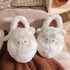 Fluffy Lamb Face Home Slippers