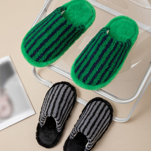 Stripe Clash Slippers