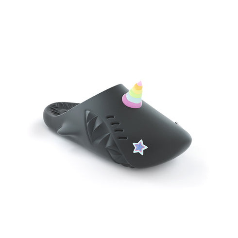 Sharkicks Pro Mule - Unicorn, Blue Star Eyes