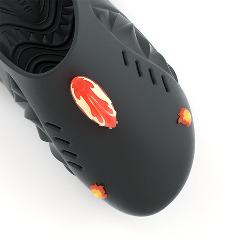 Sharkicks Pro Mule - Kaiju de Feu