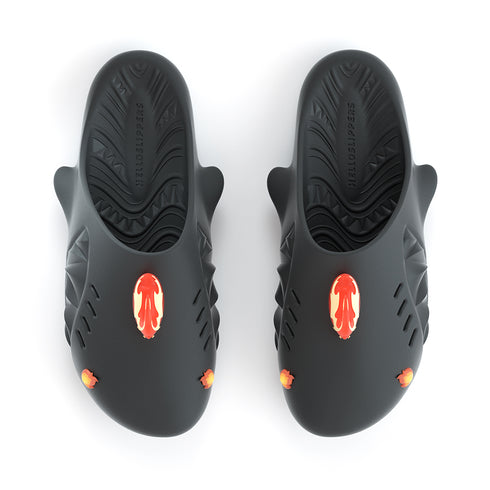 Sharkicks Pro Mule - Kaiju de Feu