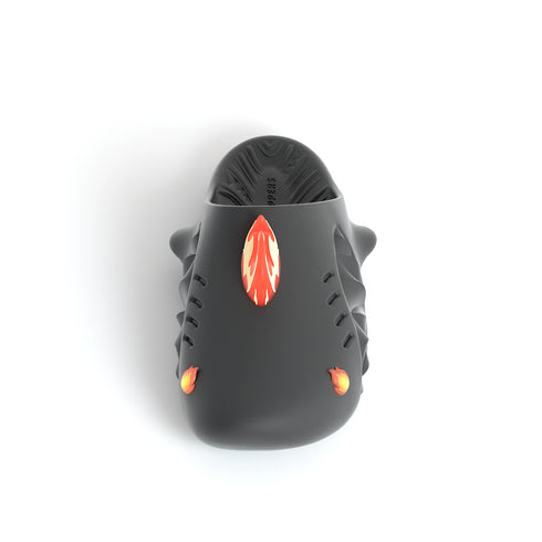 Sharkicks Pro Mule - Kaiju de Feu