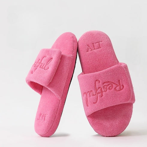 Restful Vibe Soft Terry Slides