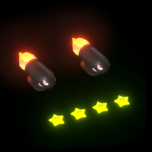 Sharkicks Pro 大彈頭鰭和眼睛配件