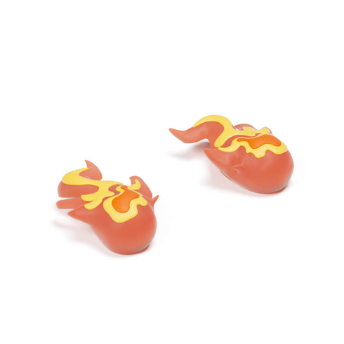 Mr Skully용 불꽃 해골 액세서리