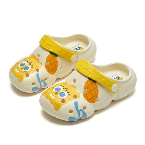 Breezy Graphic Summer Kids Clogs