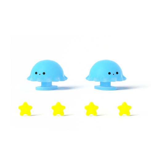 Jellyfish Fins and Eyes for Sharkicks Pro