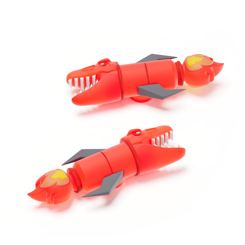 อุปกรณ์เสริมจรวดมังกรดุร้ายสำหรับ T-Rex Fossil Slide