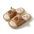 Soccer Capybara Linen Home Slippers
