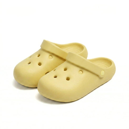 Toasted Potato Face Platform Clogs