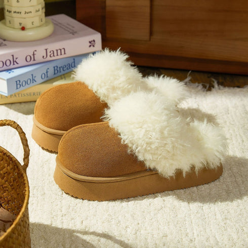 Plush Puff Slippers